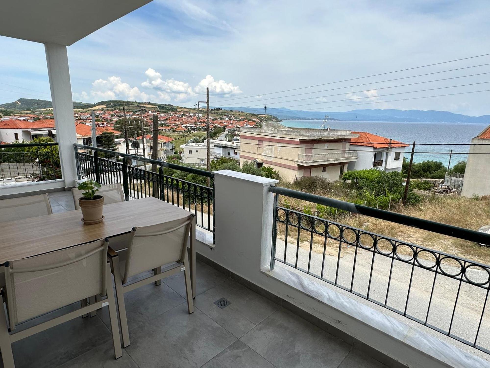 Villa Eleni Greece - Wonderful Sea View Studios Nea Roda Exteriér fotografie